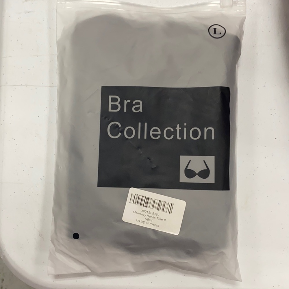 Black Maternity Bra